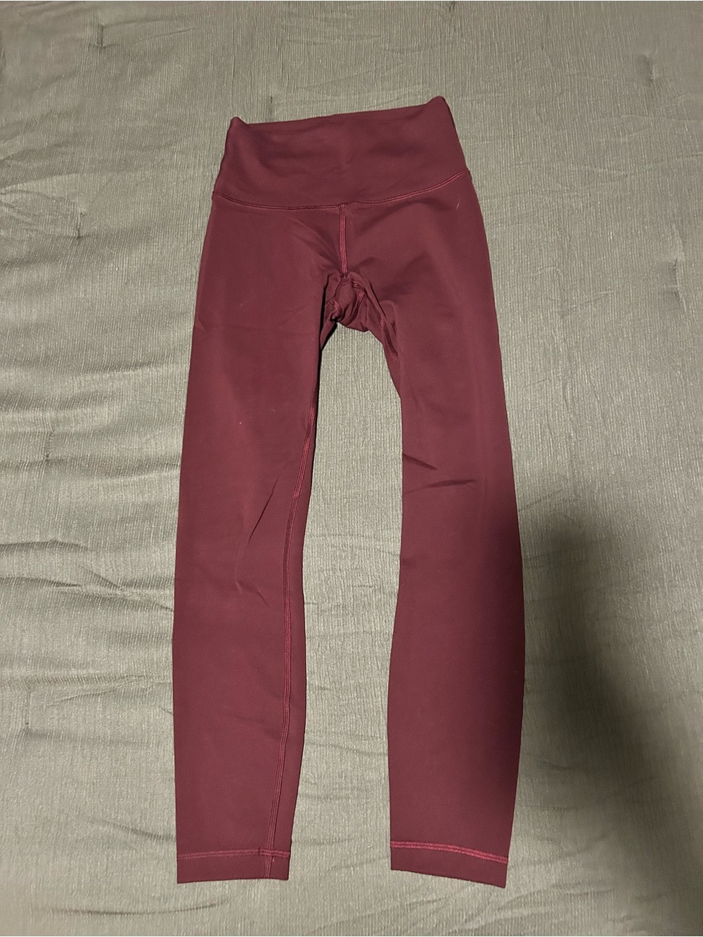 lululemon athletica Women's Burgundy High-Waist Leggings